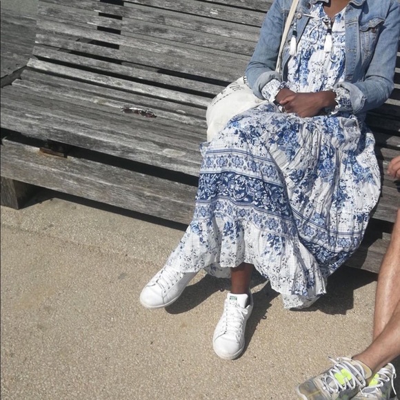 Zara floral long dress bloggers favorite - Picture 5 of 5